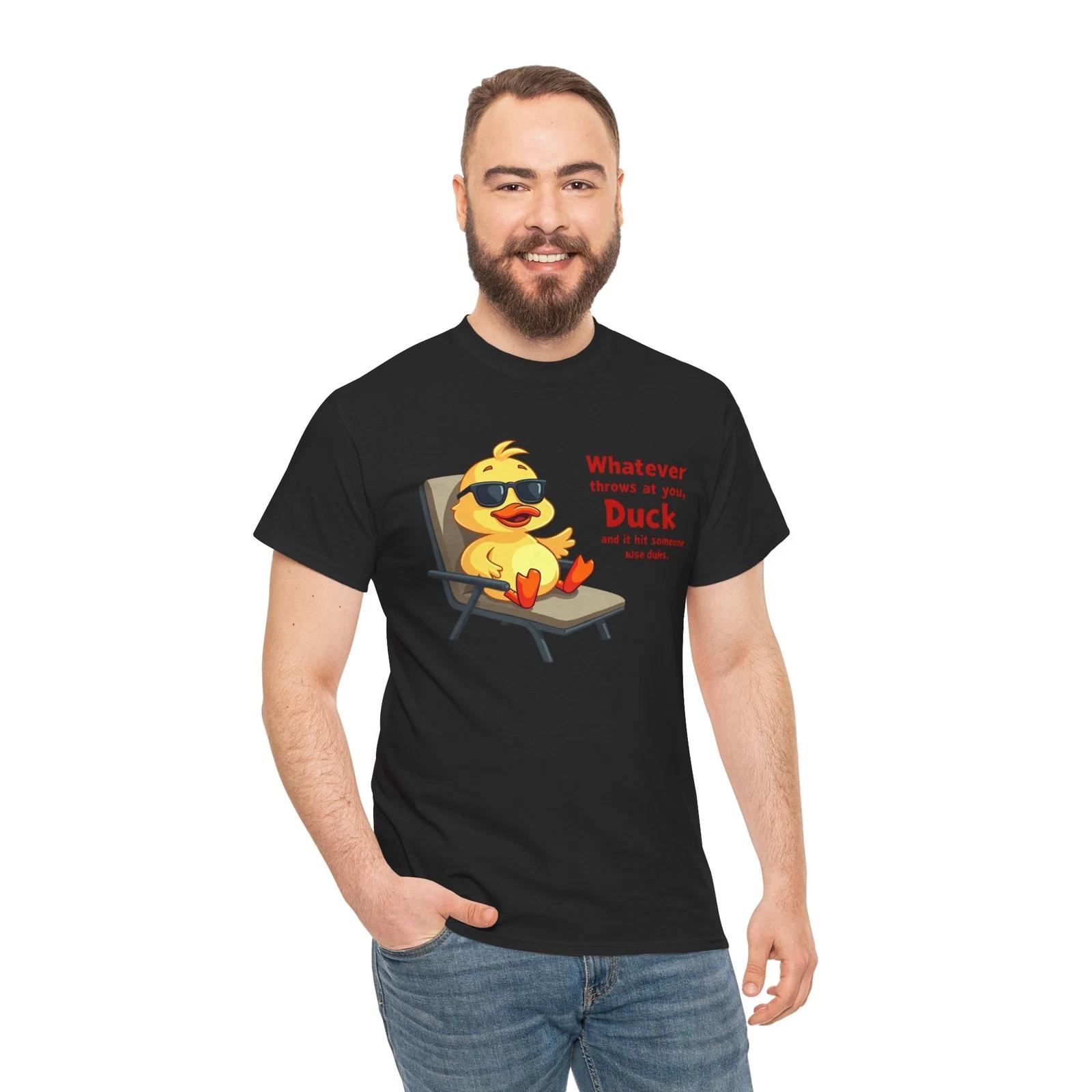 

Sleepy Duck T-Shirt - Funny Lazy Ducky Tee for Relaxed Vibes 3XL