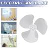 1 Set Electric Fan Diy Accessories Big Wind Plastic Fan Blade 3 Leaves For Midea And Other 16Inch 400Mm Fans Parts