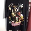 Slipknot Grupė IOWA Pagrindinis Juodas Trumpomis Rankovėmis Juodas Unisex Marškinėlis Pakartotinis Spausdinimas S5XL Unisex Marškinėlis