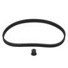 535-5M-15 Electric Scooter Belt with 13T Timing Pulley 5mm Pitch Drive Belt Rubber 107 Teeth Timing Belt Replacement Part