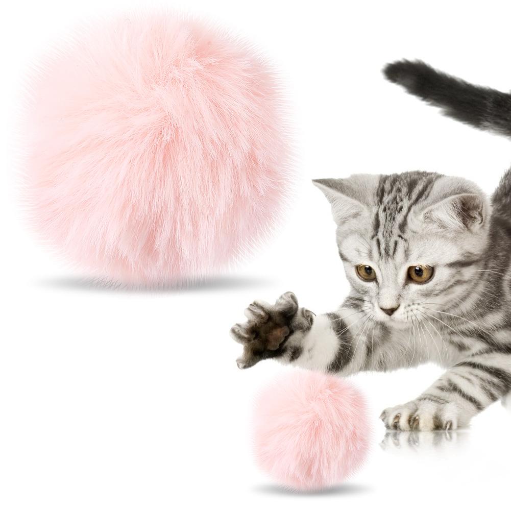 10PCS Portable Colorful Cat Toy Playing Toy Cat Toy Pet Toy Brown