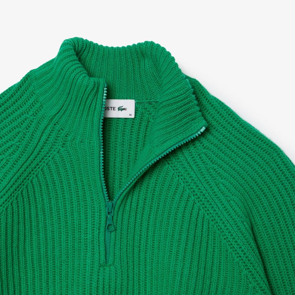 Lacoste Women's 3D Half-Zip Sweater AF2528-54NLDM