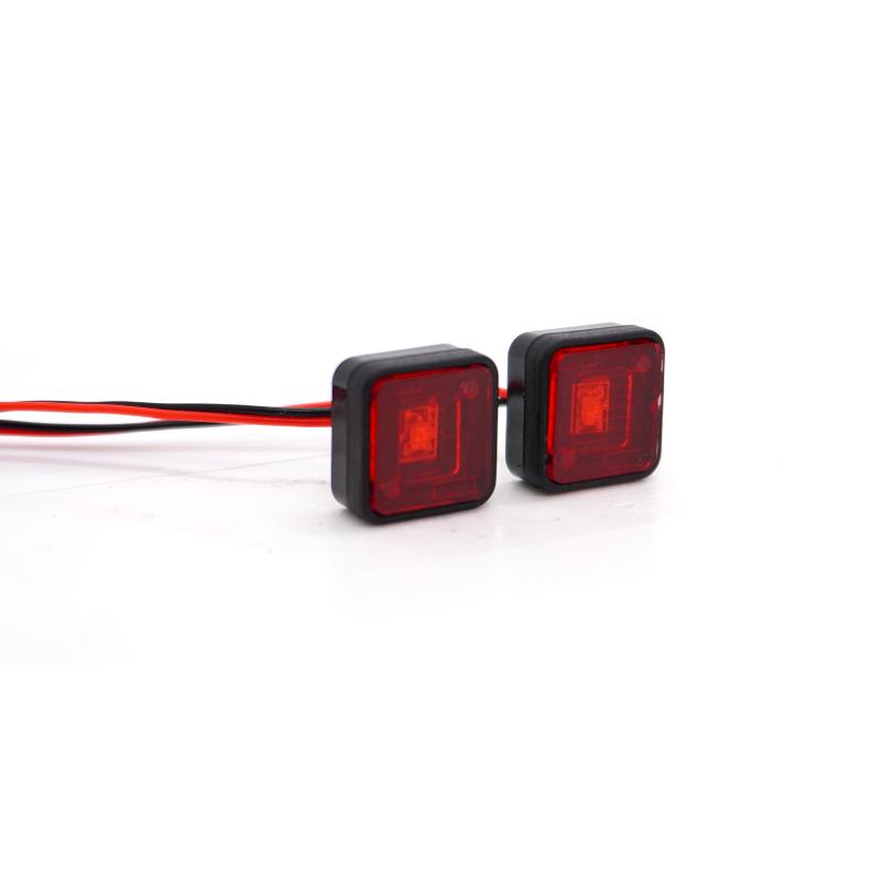 1 Set For  Trx4 D90 D110 Rc4Wd Scx10 90046 Tamiya 90053 1/10 1/14 Rc Car Led Warning Light Profile Light