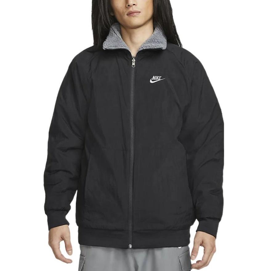 Nike Sportswear Full-Zip Reversible Jacket 'Grey' Men's DZ4713-065