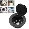 RV Electrical Cable Hatch 5inch with Lid Power Cable Cord Hatch Cover Round Accessory for Trailer Yacht Camper Boat Truck