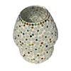 Mushroom Shaped Mosaic Glass Lamp for Home/Office/Festival Decoration (Glühbirne nicht im Lieferumfang enthalten) (Tischlampen 17cm)
