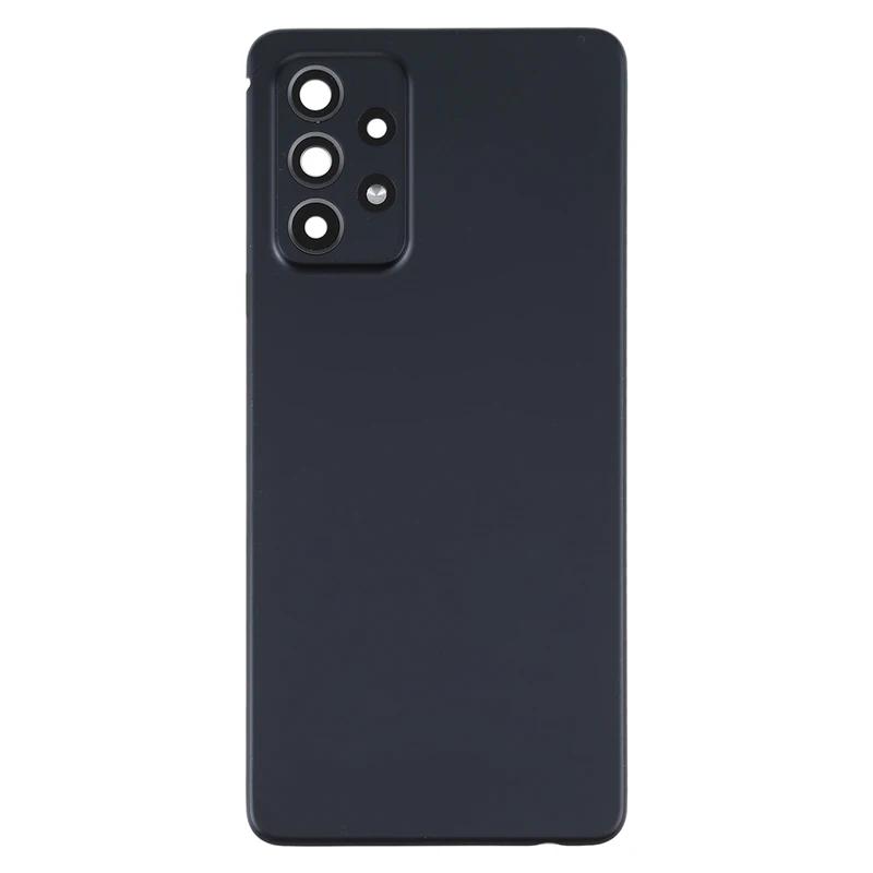 Cache arrière de batterie pour Samsung Galaxy A52 5G / A52 4G avec cache objectif photo Remplacement du boîtier arrière du téléphone