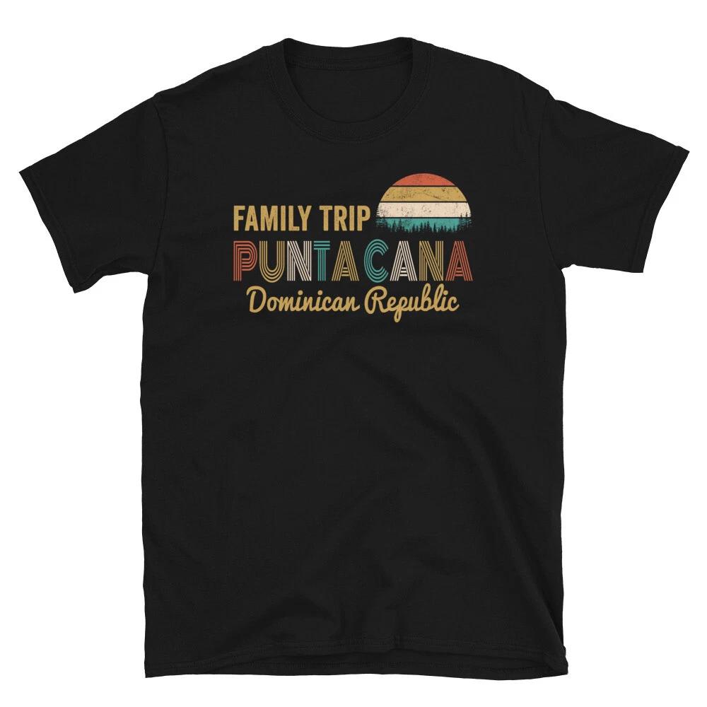 Family Trip Punta Cana Dominican Republic Vacation Short-Sleeve Unisex T-Shirt S