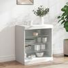 VidaXL Buffet with LED Lights, Cabinet with Lighting, Storage Furniture, Living Room Organizer, 836693