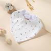 Absorbent & Waterproof Infant Bibs Stylish & Practical Bibs Cotton Burp Cloth Comfortable Perfect for Feeding & Teething