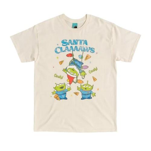 Toy Story Unisex Adult Aliens Santa Claus Christmas T-Shirt