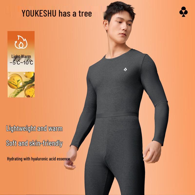 

Men s Pure Cotton 7A Antibacterial Thermal Underwear Set L