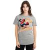 Captain Marvel Womens/Ladies Mom Superpower Heather Mothers Day T-Shirt