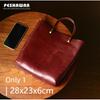 [Clearance Special Offer] First Layer Cowhide Women Bag Genuine Leather Bag Skeleton-Skin
