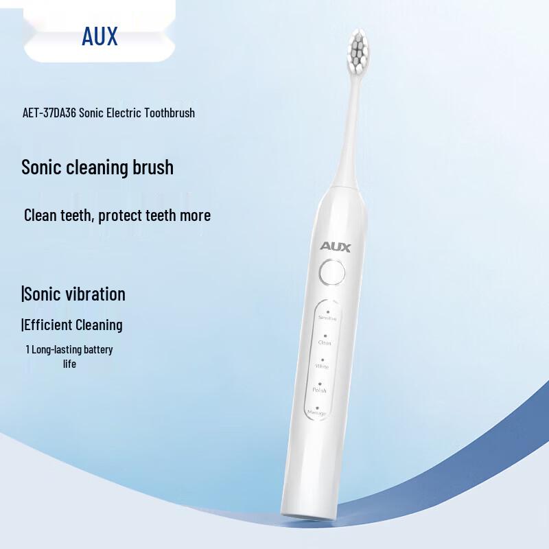 

AUX AET-37DA36 Sonic Electric Toothbrush for Adults CN plug (adapter included)