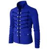 Double Mens Breasted Medieval Cosplay Jacket Steampunk Gothic Coat Victorian