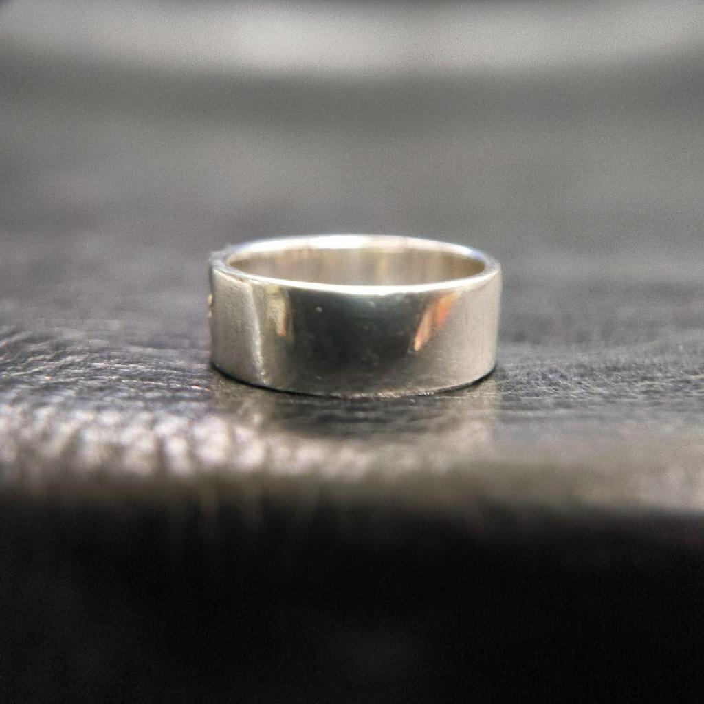Used No. 474 Silver 925 Ring Tribal Design Approx. 12.5 4.9g