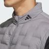 adidas Frostguard Down Vest 670 Fill Solid Color Logo Golf Sports Down Vest Men Vests Gray HZ6100