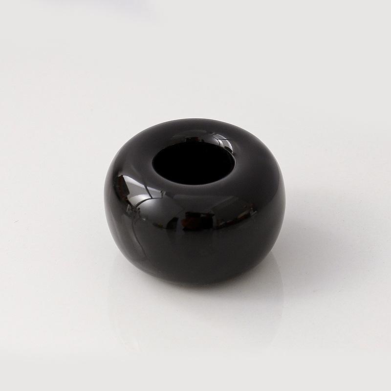 

1 шт. Мини-керамическая подставка для зубных щеток ручной работы для ванной комнаты, столешниц, держатель для головок зубных щеток и подставка для ручек для офиса