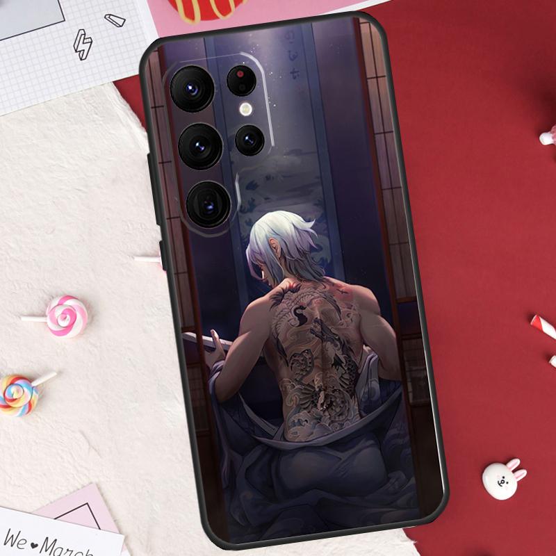 

Kamisato Ayato Genshin Impact Case For Samsung Galaxy S26 Ultra S20 S21 S22 S23 S24 S25 Ultra S10 Plus S25 FE Cover Shell Galaxy S22Ultra