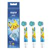 Braun Soft Tooth PKMBL Oral-B Children's Brush, Blue, 3-Pack Refills, EB10S-3