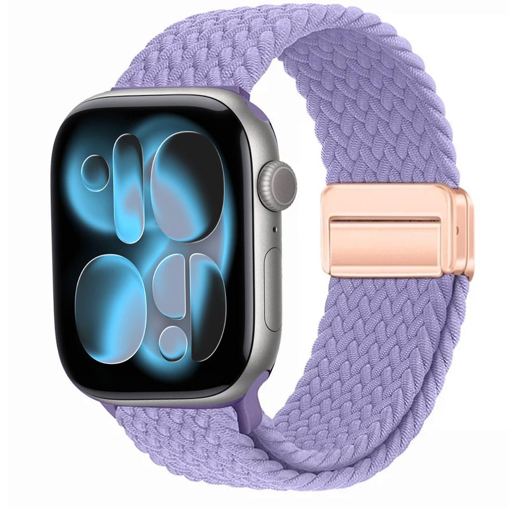 Nylon Strap for Apple Watch 11 10 46mm 42mm/Ultra 3 2 1 49mm Magnetic buckle Wristband iWatch 9 8 7 6 5 4 SE 45mm 44mm 41mm 40mm