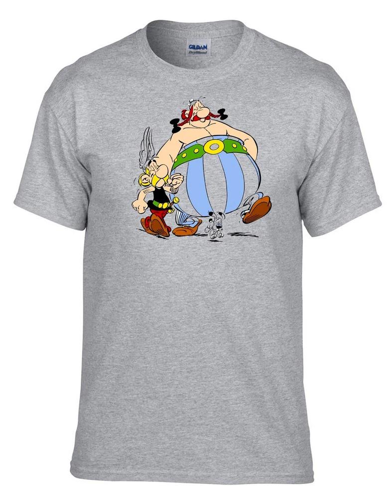 AstRix And ObLix Grey TShirt 360grey S