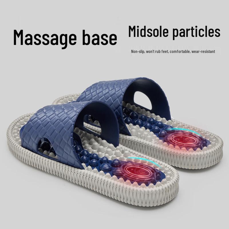 TZLDN Men s Acupressure Massage Bathroom Slippers EU 41-42