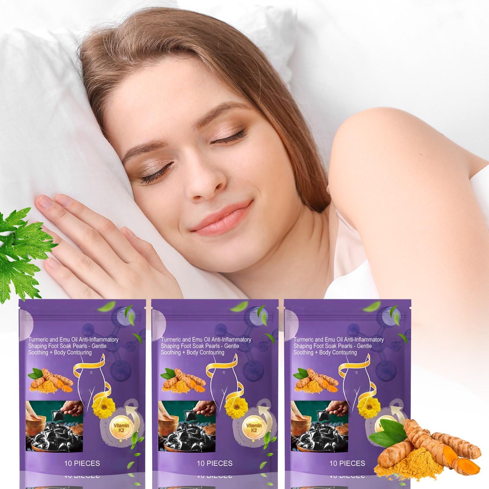 

Травяные шарики для детоксикации ног, успокаивают ноги, улучшают циркуляцию крови, улучшают варикозное расширение вен, 10 шт./30 мл One Size