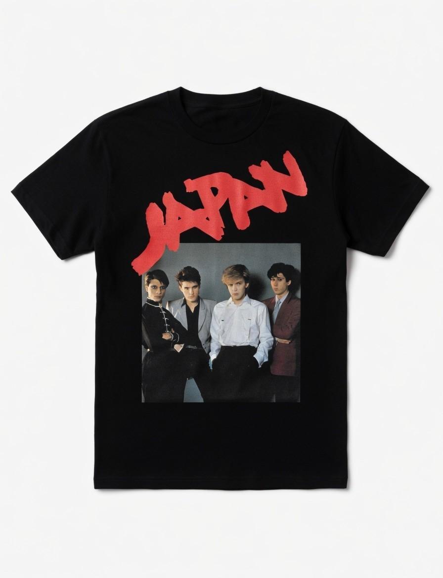 Japan Band Members David Sylvian Graphic Print T-Shirt S-4XL XXXXL