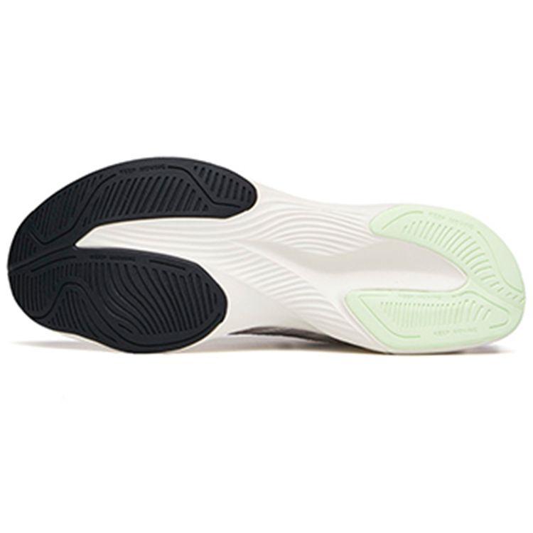 Anta Technologie Edge Comfort Sportovní odpružení Protiskluzové Odolné proti opotřebení Nízké ležérní Běžecké boty Pánské tenisky Bílá Šedá Černá 912135588-2