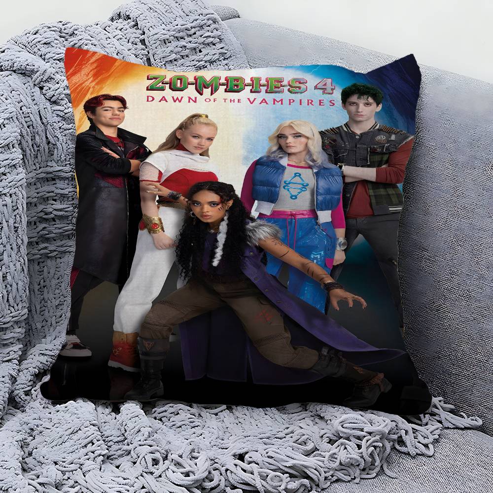 Zombies Dawn Of The Vampires Movie Pillowcase Toon Gift Cushion Cover Bedroom Home Sofa Chair Seat Decor Pillow Case