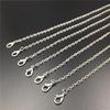 2pcs 50cm Necklace Chain for Men and Women DIY Jewelry Pendant Matching