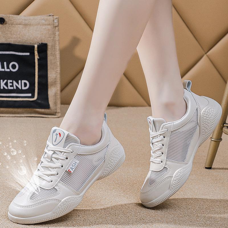 

Мужская модная сетчатая дышащая спортивная кроссовка для отдыха 35 бежевый