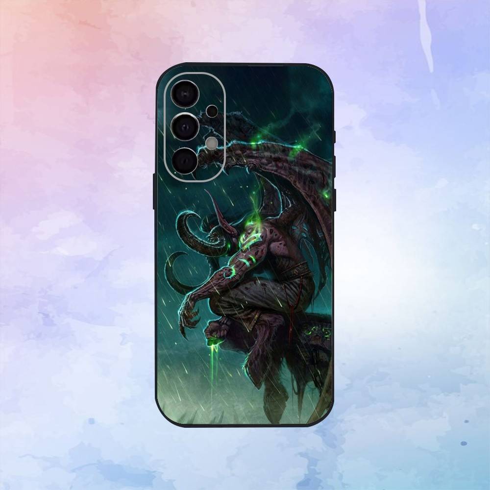 W-world Of W-Warcraft Game Phone Case For Samsung S25,S24,S21,S22,S23,S30,Ultra,S20,Plus,Fe,Lite,Note,10,9,5G Black Cover