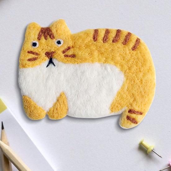 

Подставка под стакан с мультяшным рисунком, изысканная форма, супер мягкий фетровый коврик для моделирования животных, декоративный коврик для чашки для дома C
