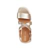 Geox Women S Comfort Daily Wedge Strap Sandal Sperica eS6 W1d35g03m84 Gold