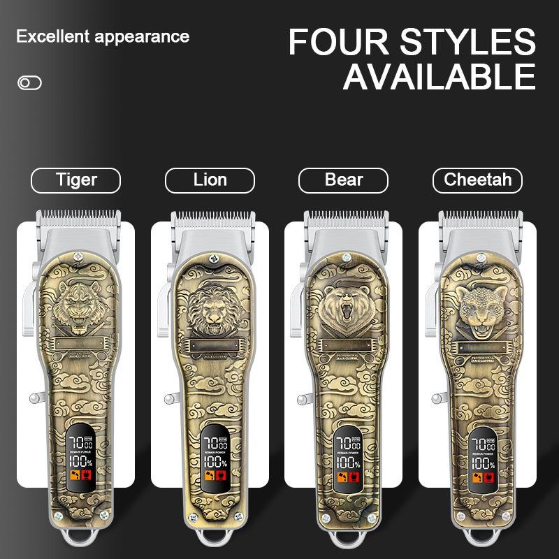 

Набор машинок для стрижки волос животных с цифровым дисплеем. Электрическая машинка для стрижки волос, предназначенная для зарядки машинок для стрижки волос для парикмахерских.