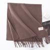 Morandi Color Scarf Shawl Solid Color Cashmere Feel Long Winter Wrap Luxury Soft Fashion Gift Lightweight Women’s Neck Scarf