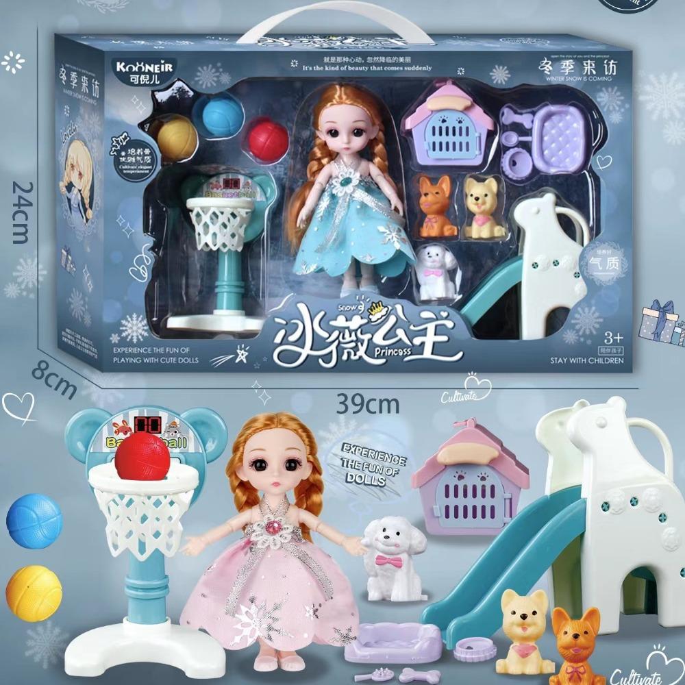 Doll Gift Box Set Gift Doll Girl Princess Doll Video Game City Gift