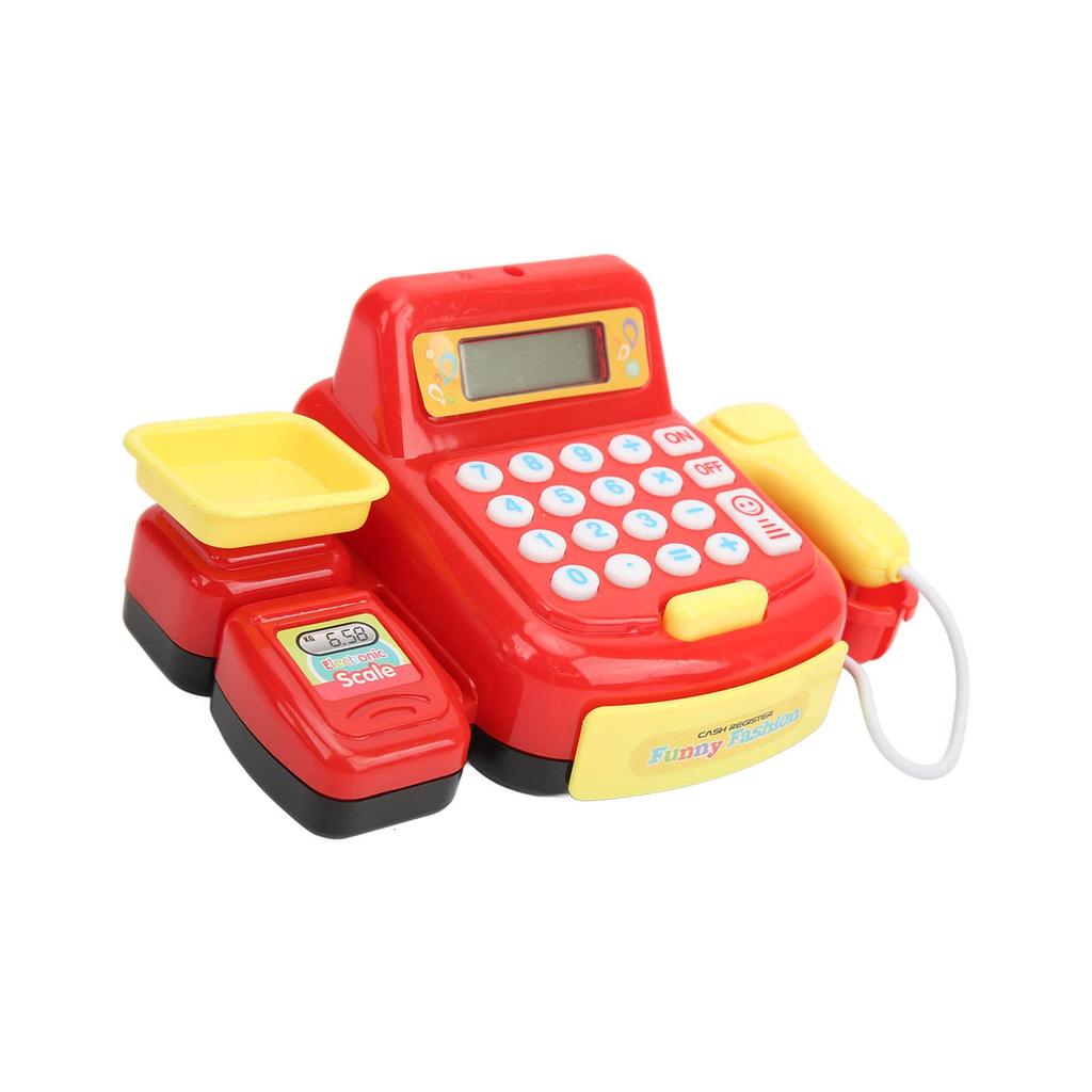 JAWL Kids Cash Register Safe and Educational Mini Cash Register Toy for Home Ages 3 and Up Toy, Use,