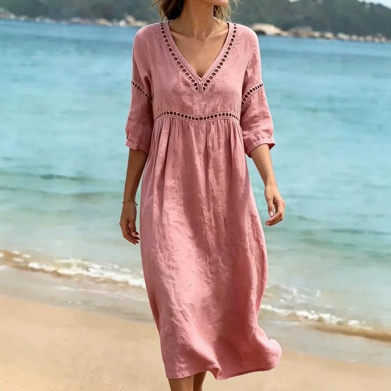 (The Object Is Not Perforated, 3D Printing Effect) 2026 Summer New European and American Solid Color Loose