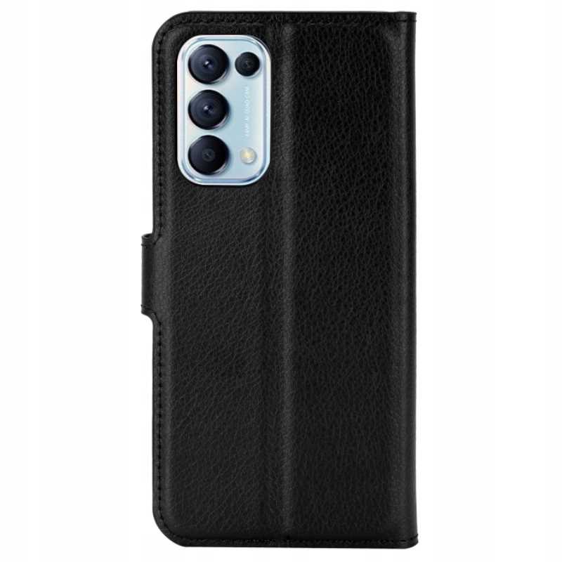 Litchi Oppo Reno 5 Czarny