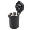 Airtight Coffee Canister 600ML 304 Stainless Steel Coffee Bean Storage Container with Humidity