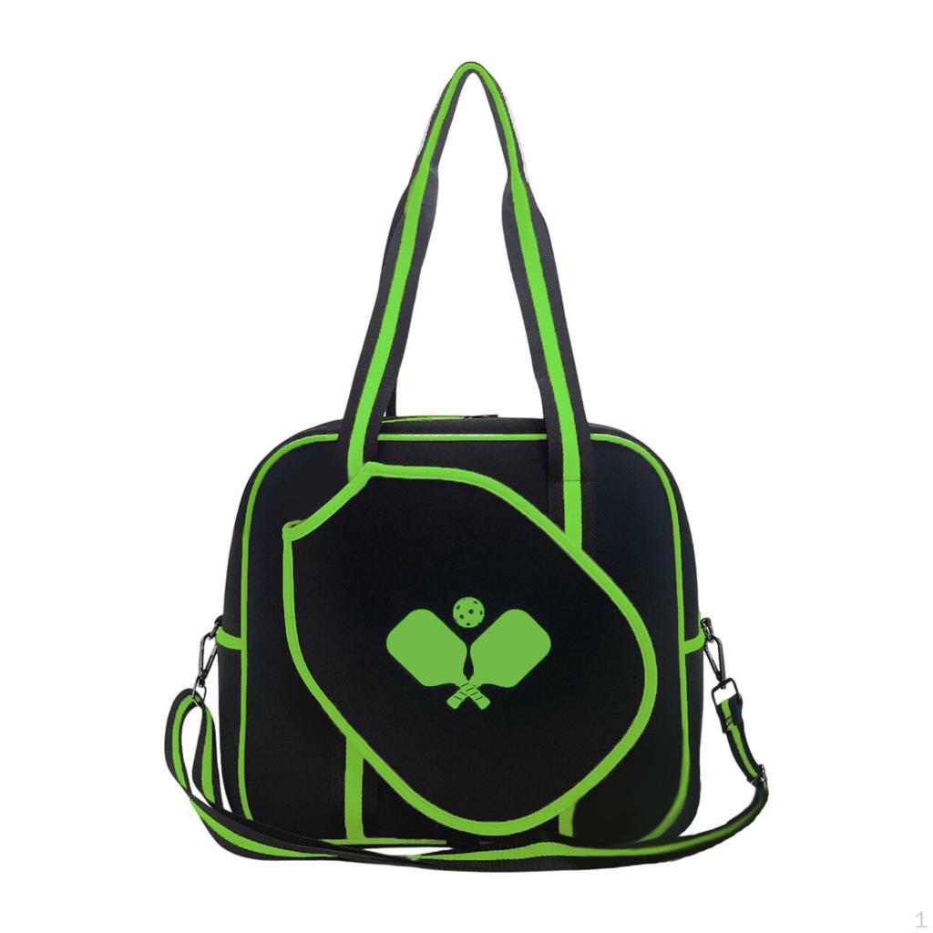Pickleball Bag for Women Pickle Ball Tennis Professional Gym Handbag Crossbody