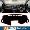Car Dashboard Cover Avoid Light Sun Shade Case Pad Anti-UV Carpets Non-Slip Mats For Toyota Vios 2014 2015 2016 2017