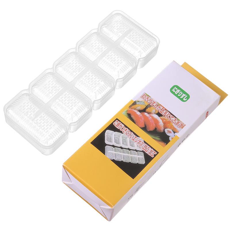 Kreatives Kriegsschiff-Sushi-Formen-Set: 5-teiliges DIY-Werkzeugset für Seetang-Reisrollen und Bento-Sushi.