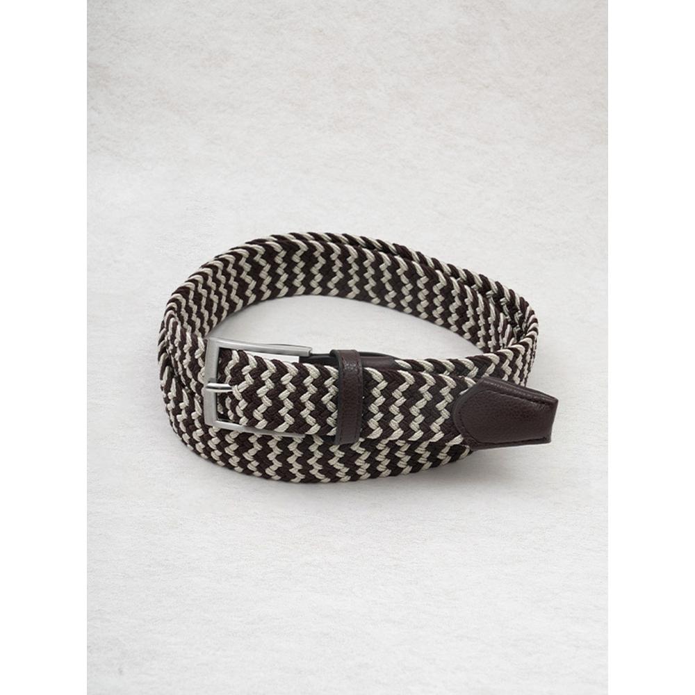 

Эластичный пояс DaiSo Men S Pretzel Beige (brown) pattern (pretzel)