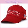 American Election Themed Cotton Baseball Cap With Short Brim For Summer