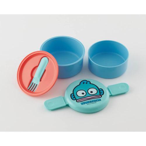 Skater Ag+ Silver Ion Antibacterial Lunch Box 2 Tiers Round Hangyodon Sanrio Made in Japan 500ml ONWR1AG-A